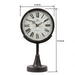 Lily's Home Antique Inspired Decorative Mantle Clock