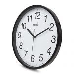 Yoobure 10 Silent Quartz Decorative Wall Clock Non-Ticking