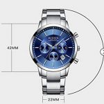 Men's Stainless Steel Watch Calendar Waterproof