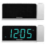 Projection Digital Alarm Clock with USB Phone Charger