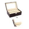 Display Drawer Lockable Watch Case Organizer