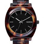 Nixon Women's Plastic Analog with Black Dial Watch