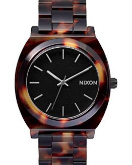 Nixon Women's Plastic Analog with Black Dial Watch