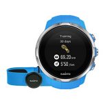 Suunto Unisex Sport Digital Quartz Display Watch, Blue Silicone Band