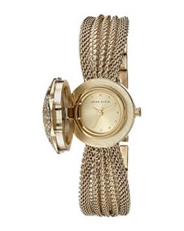 Anne Klein Swarovski Crystal Accented Watch