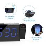 180°Projector Clock LED Display for Kid