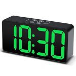 Digital Alarm Clock with USB Port for Charging