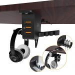 iWatch Stand Smart Watch Charging Dock Headphone Stand with USB Charger