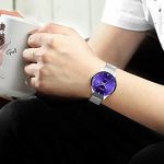 Purple Elegance - Ultra Thin Stainless Steel Mesh Men's Watch ⌚💜