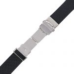 Silicone Watch Band Wristwatch Safety Folding Clasp