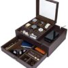 Commander Dresser Valet: Premium Men's Watch Box