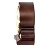 TXL Mantel Clock with Chimes 8.3" Silent Decorative Wood Desk