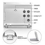 Digital Travel Alarm Clock with Backlight