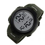 Digital Sports Watch, Waterproof LED Screen Large Face Military
