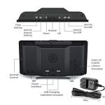 9" Digital Alarm Clock with Large LED Display