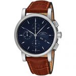 Muhle Glashutte Teutonia Mens Automatic Watch - Blue Face