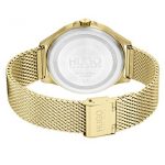 Watch with Gold Ion Plated Strap HUGO by Hugo Boss