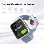 Smart Watch Touch Screen with Heart Rate Monitor Blood Oxygen
