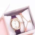 Women Watch with Stainless Steel Mesh Band Watch
