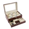 Slots Jewelry Display Case Organizer Watch Box
