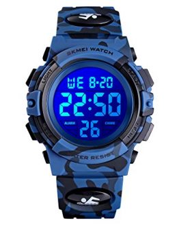 Watch for Boys Digital Sports 50M Waterproof Electronic Watches