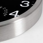 Home Wall Clock with Thermometer