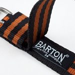 24mm Black, Orange - BARTON Jetson NATO Style Watch Strap