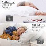 Bedside LED Time Display Digital Alarm Clock