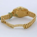 Diamond Bezel Rolex Day-Date 40 President Yellow Watch