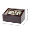 HOSEN Luxury Automatic Watch Winder Storage Display Box