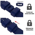Ritche 20mm Silicone Watch Band Compatible with Samsung Galaxy