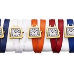 Bruno Magli Italian Leather Double Wrap Strap Watch