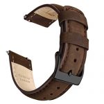 Saddle Brown Quick Release Leather Watch Strap