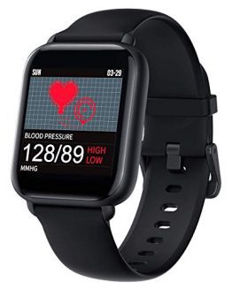 Smart Watch for Android and iOS,Heart Rate Monitor with Pedometer