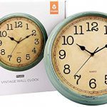 Vintage Retro Wall Clock Silent Non-Ticking