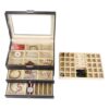 Autoark 4-Layer Jewelry Box: Organize Your Precious Treasures in Style