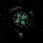 Analog Digital Golden Hour Military Watch Waterproof