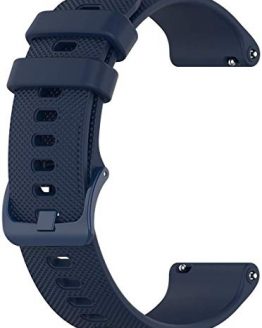 Navy Blue Quick Release Easy Change Rubber Watch Band Strap