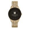 Diamond Gold Plated Wrist Watch Steel Bracelet