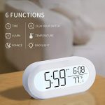 Digital Alarm Clocks for Desk or Bedroom, Small Alarm Clocks for Kids
