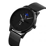 Wrist Watch Minimalist Waterproof Mens Watch