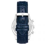 Original Mens Watches Chronograph Analog Blue Watch Dial with Date