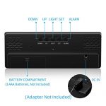 LED Digital Alarm Clock Adjustable Brightness
