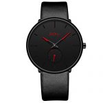 Mens Watch Minimalist Fashion Luxury Ultra Thin Wrist Watches
