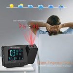 SMARTRO Digital Projection Alarm Clock with Weather Station