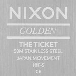 NIXON Ticket 5 ATM Water Resistant Men's Analog Watch