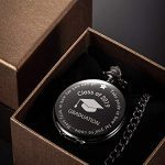 Engraved Pocket Watch Class of 2019 Graduation Gift