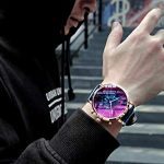 Men's Luxury Fashion Real Leather Mens Blue Ray