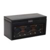 Triple Watch Winder with Cover and Storage