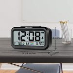 Humidity Temperature Digital Alarm Clock